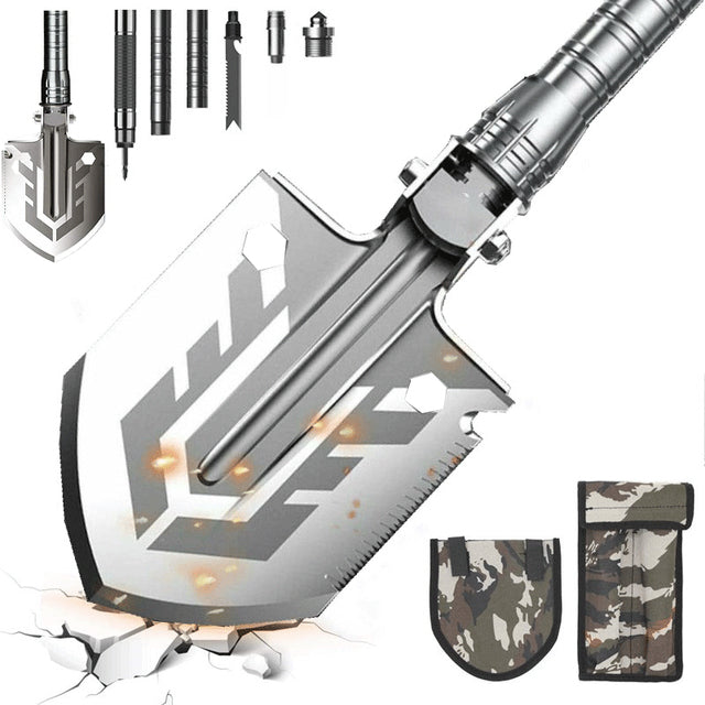 Portable Tactical Multi-Tool Shovel