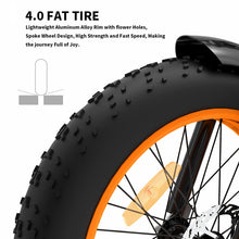 Load image into Gallery viewer, AOSTIRMOTOR A20 Folding 500W Mountain E-Bike With 20in Fat Tire&#39;s
